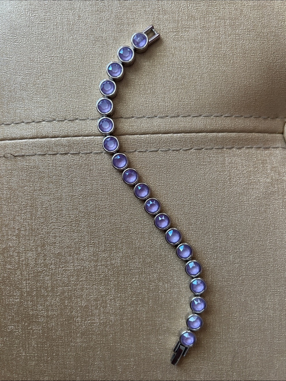 Touchstone Crystal by Swarovski Ice Bracelet- Lilac